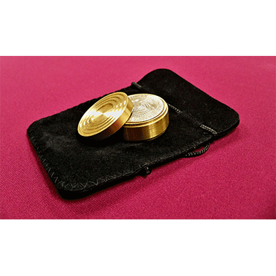 ZQION Duvivier Coin Box (Half Dollar) -Trois dans Une boîte Magic ZQION Duvivier Coin Box (Half Dollar) -Trois dans Une boîte Magic